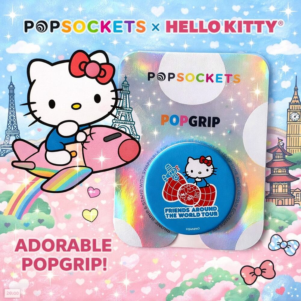 PopSockets Pop Grip Hello Kitty Phone Grip NEW